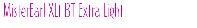 MisterEarl XLt BT Extra Light